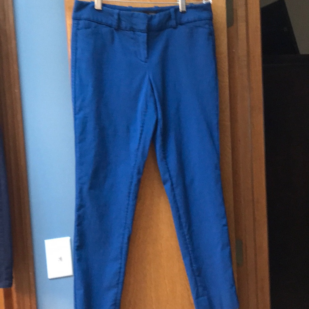 The limited exact stretch blue pants size 2.
